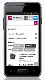 wszystko.pl - wersja mobilna